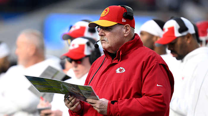 Kansas City Chiefs coach Andy Reid